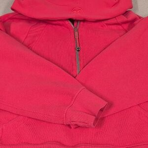 Lululemon PINK Scuba Half-Zip Hoodie